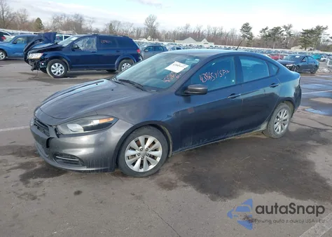 2014 Dodge Dart Sxt z USA, uszkodzony, nr VIN 1C3CDFBB2ED877368